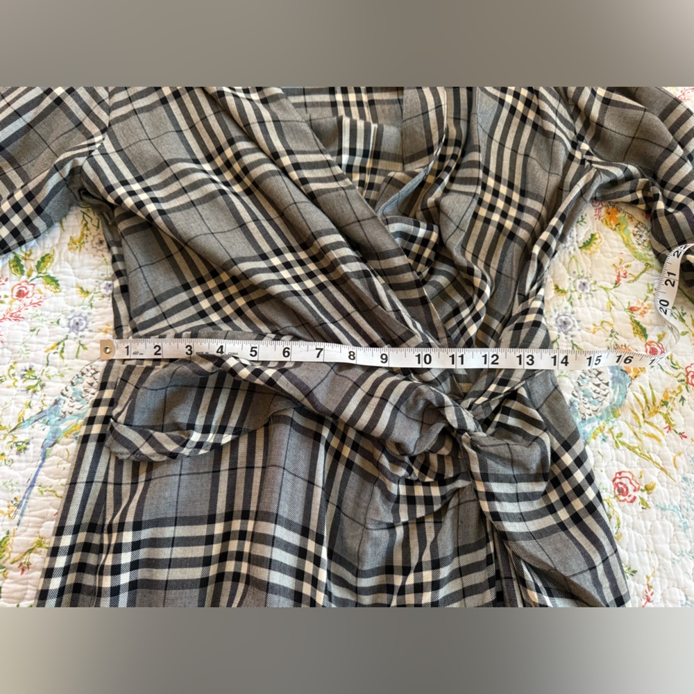 rag & bone Amber plaid dress size 8 - Picture 11 of 12